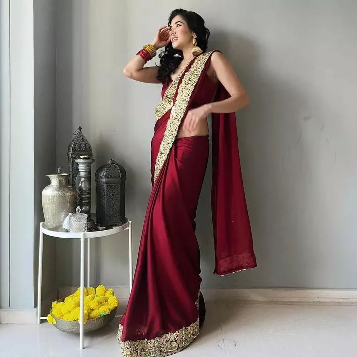 Rangoli Silk saree With Zari and coding embroidery Lace uploaded by Reeva Trends on 11/13/2022