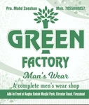 Business logo of Green factory men's wear