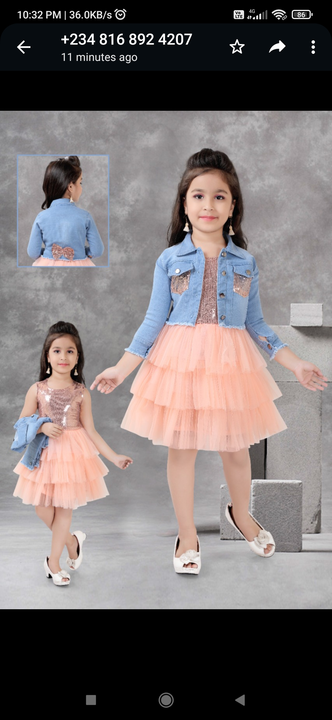 Post image I want 1-10 pieces of Kids frock at a total order value of 500. I am looking for  I need this dress... Those who hv this collection plz message me. Please send me price if you have this available.