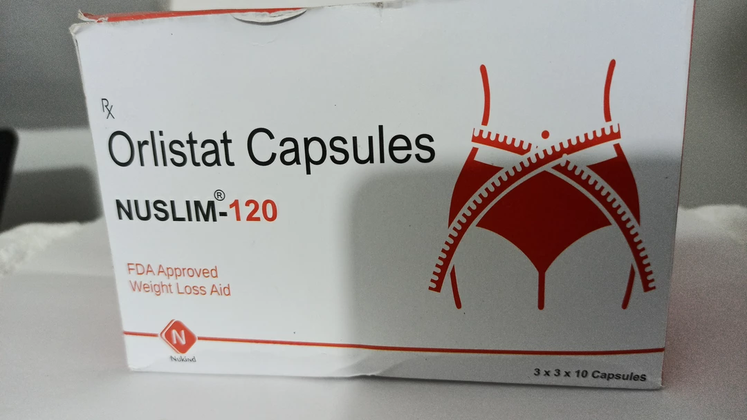 Nuslim 120 Capsules ( Orlistat)  uploaded by Divine Medical Agencies on 11/14/2022