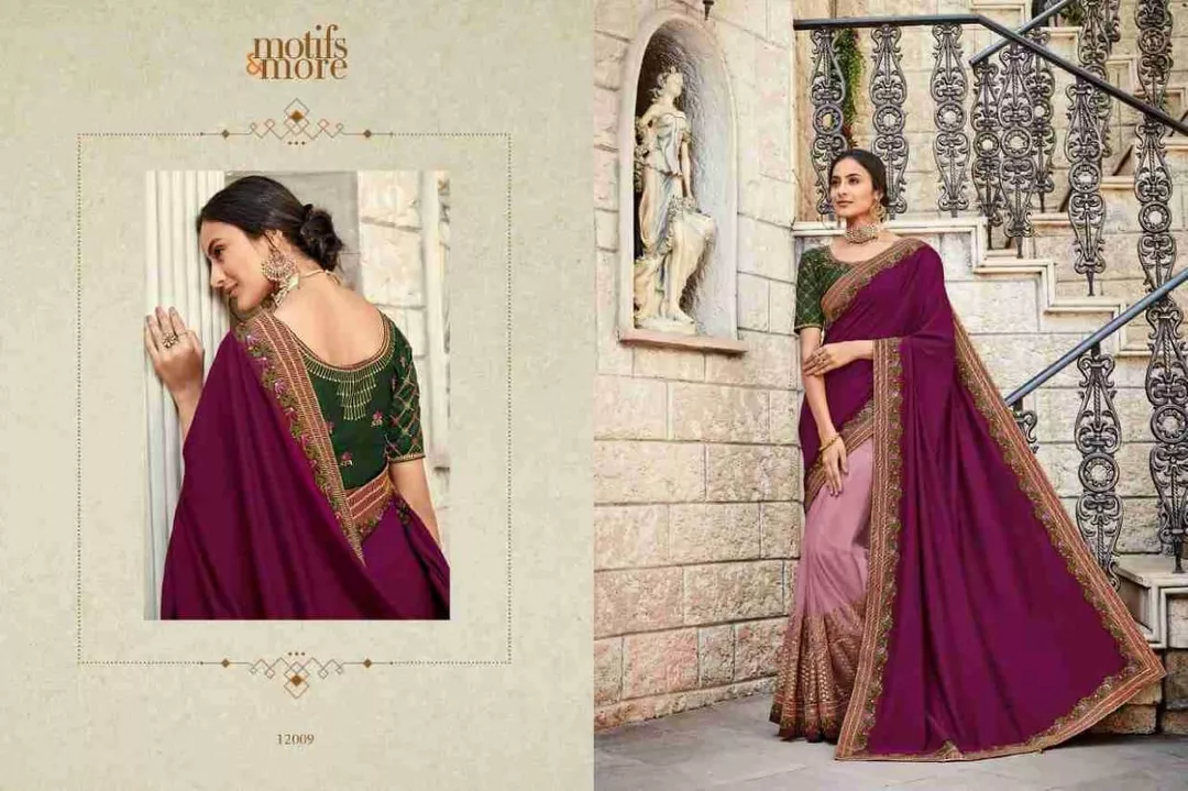 Designer Partywear Wedding Sarees uploaded by business on 11/14/2022