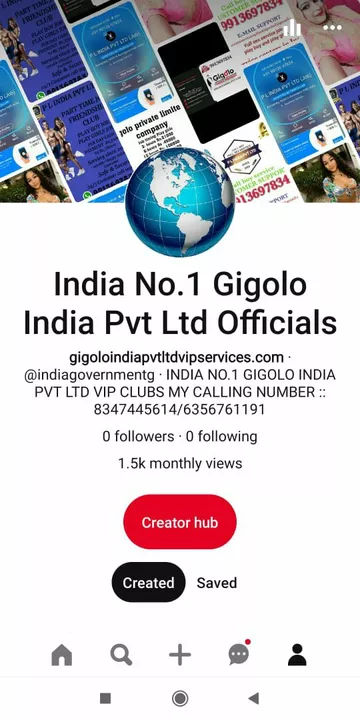 Product uploaded by GIGOLO INDIA PVT LTD GOVERNMENT OFFICIALS AGENCY on 11/14/2022