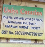 Business logo of Umiya creation