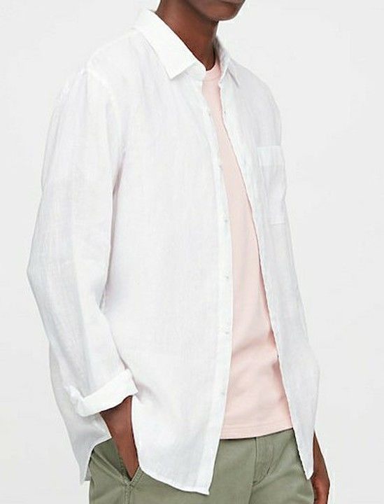 Linen shirt uploaded by business on 1/19/2021