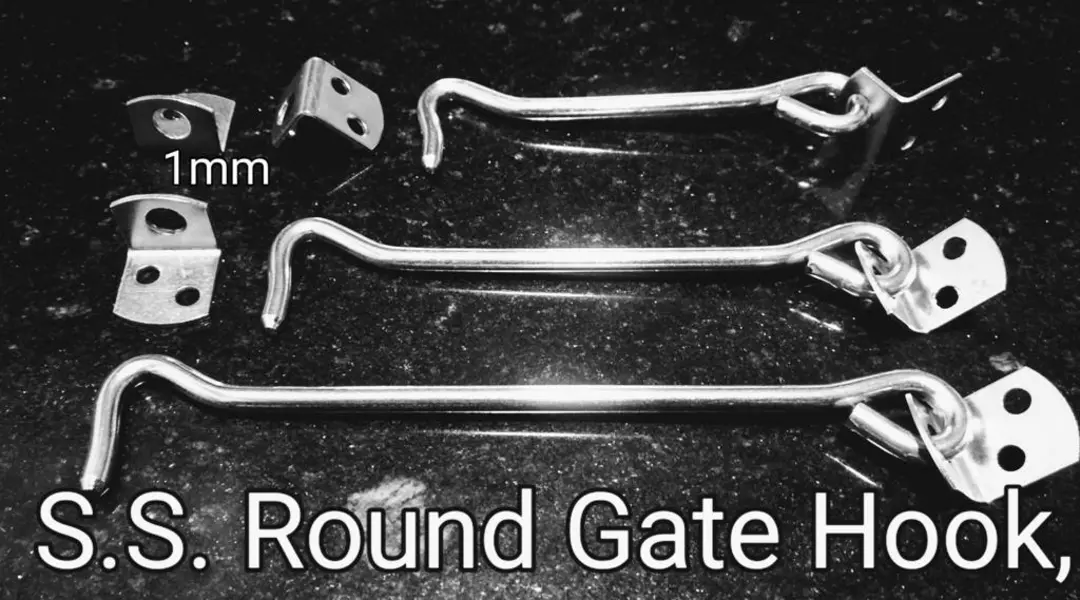 Steel gate hook uploaded by SIYARAM OVERSEAS on 11/14/2022