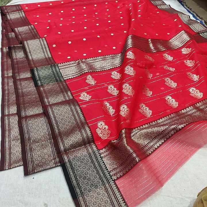Chanderi saree handloom uploaded by chanderi handloom saree on 1/19/2021