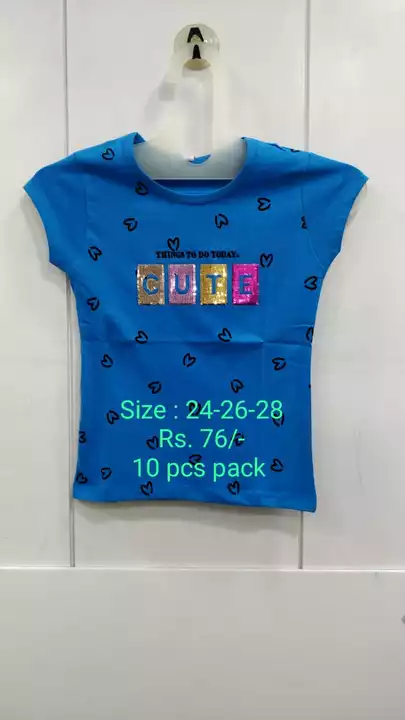 Product image of GIRLS TOP WITH EMBROIDERY AND WORK, price: Rs. 76, ID: girls-top-with-embroidery-and-work-197a3a00