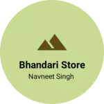 Business logo of Bhandari store
