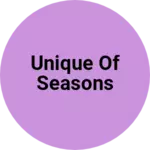 Business logo of Unique of Seasons