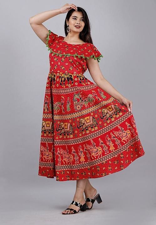 Post image Rs400/- Free shipping
Free size with belt option
Neptol print 
Quality 200gm cotton fabric
Fully guaranteed in colors