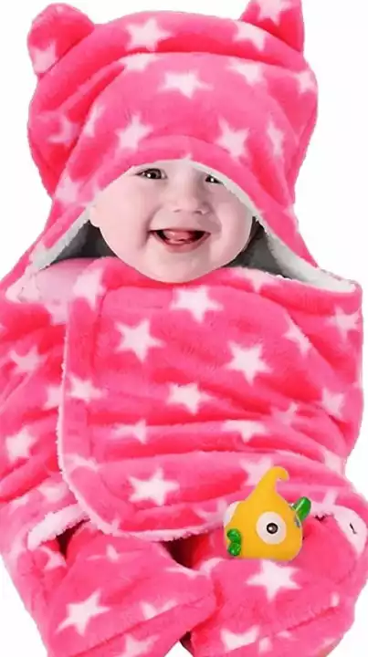 *3 in 1 Use baby boy and baby girl's Baby wrapper / safety/ sleeping bag* uploaded by business on 11/15/2022
