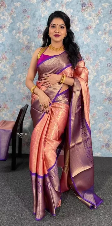 Post image 🔥 *Presenting KD FASHION Enchanting Yet Breathable Organic Banarasi Sarees For Intimate And Big Fat Indian Weddings, That Are Light On Your Skin And Uplift Your Wedding Shenanigans.*🔥
🌹FABRIC : SOFT LICHI SILK CLOTH🌹
🌲DESIGN : BEAUTIFUL RICH PALLU AND JACQUARD WORK ON ALL OVER THE SAREE.🌲
👉🏼BLOUSE - EXCLUSIVE BEAUTIFUL JECARD BORDER BLOUSE
 Ready STOCK 👈 
100% PREMIUM QUALITY 👌