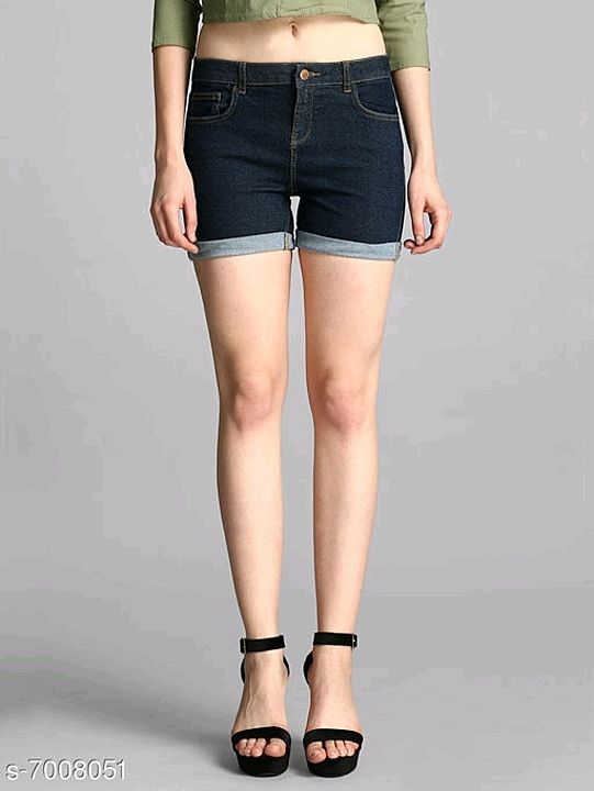 Women denim shorts uploaded by THE SILVER LINING on 1/19/2021