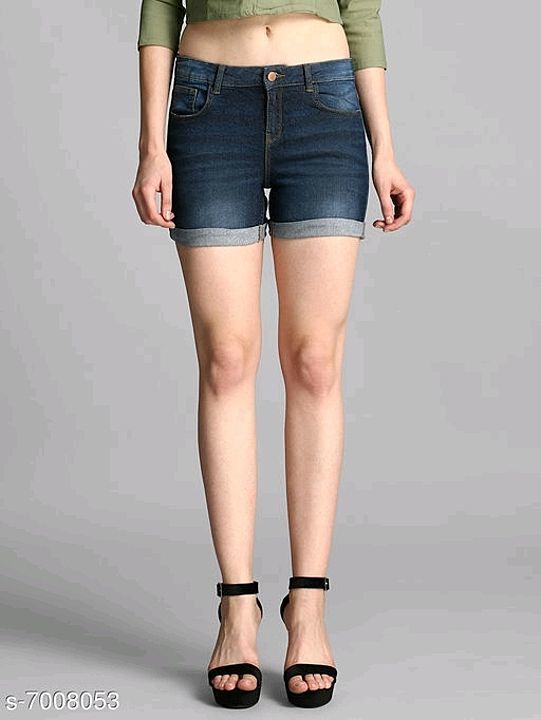 Women denim shorts uploaded by THE SILVER LINING on 1/19/2021
