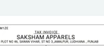Business logo of Saksham apparels
