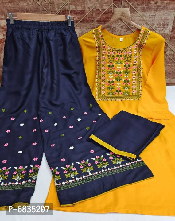 WOMEN KURTI,  WITH BOTTEM WEAR WITH DUPATTA uploaded by business on 11/15/2022