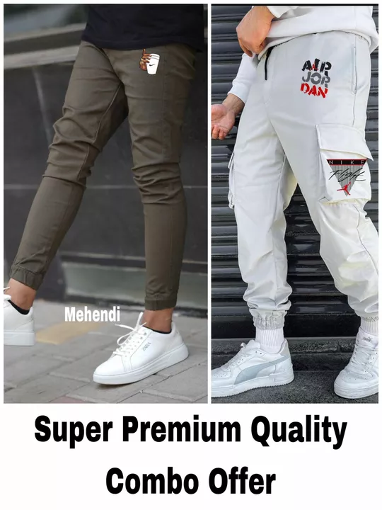 *Super PREMIUM Quality new Joggers article*

*2 Pic Combo*

*Brand - PUMA,NIKE, PUMA & D and G*

 sh uploaded by SN creations on 11/15/2022