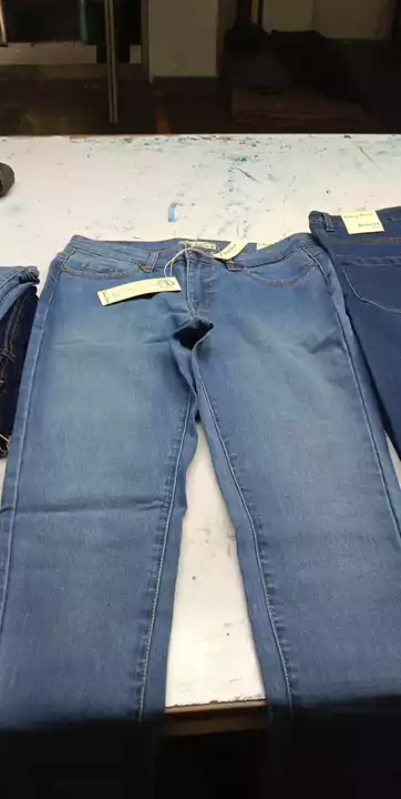 Denim ladies jeans  uploaded by Export to hole sale on 11/15/2022