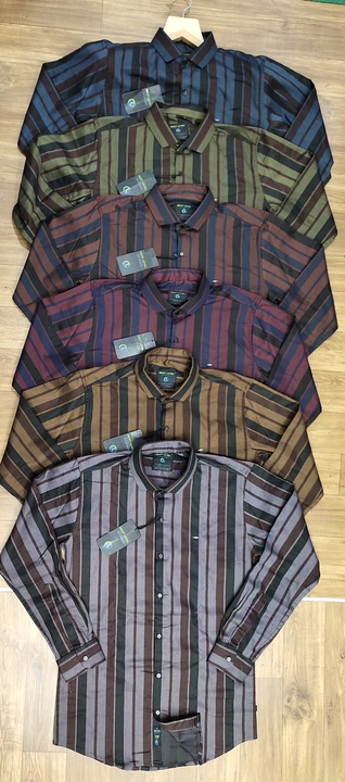 Dobby Lycra Stripes Shirts uploaded by NEXT LEVEL Original on 11/15/2022