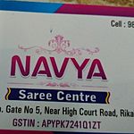 Business logo of Navya saree center