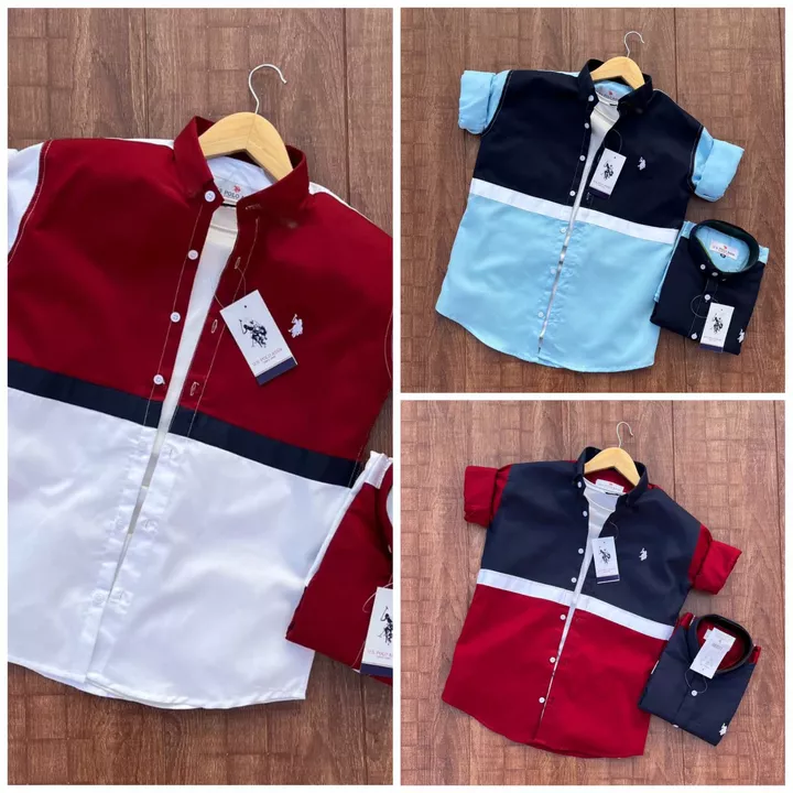 Post image *Brand* 

     *U.S POLO*

        *Shirts*

  *3Awesome Colours*

     *7A QUALITY*

  *QUALITY PRODUCT*

        *COTTON Twill*

   *Camical washed*

    *Regular  FIT*

*SIZE M TO XXL*

  *With single packing*