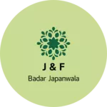 Business logo of J & F