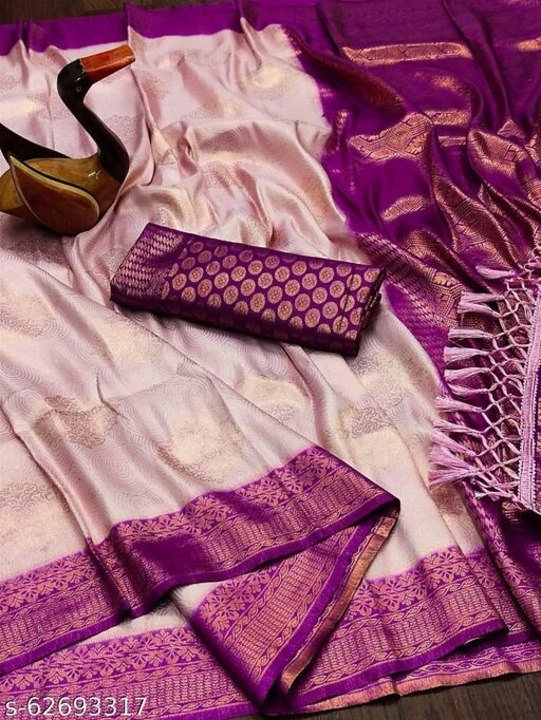 Banarasi soft silk uploaded by Santosh Fashion  on 11/16/2022