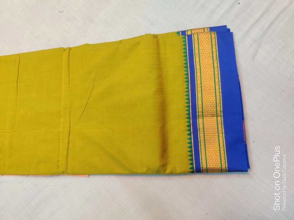 Cotton.silky border. uploaded by Banaras fancy stores. on 11/16/2022