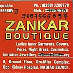 Business logo of Zankar Boutique