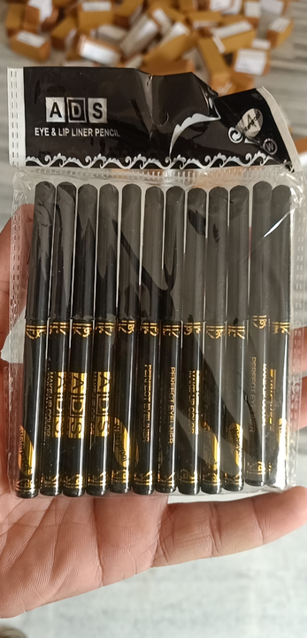 Kajal Pencil Cum Lip Liner (Black) Pack of 12 uploaded by business on 11/16/2022