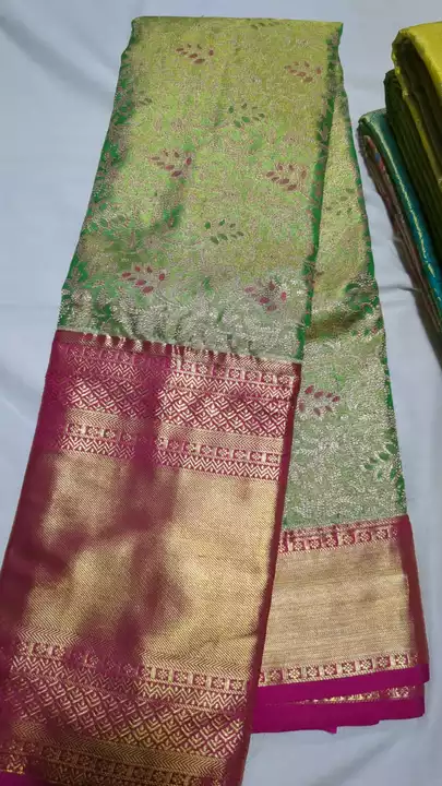 One gram gold saree uploaded by Pure silk sarees and jerry sarees on 11/16/2022