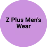 Business logo of Z plus Men's wear