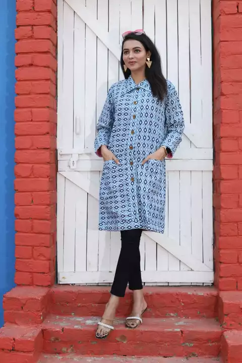 Product image of Block printed women jecket , ID: block-printed-women-jecket-4296bf99