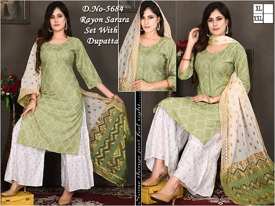 Kurti with plazo pant uploaded by Sundha cash n carry on 11/16/2022
