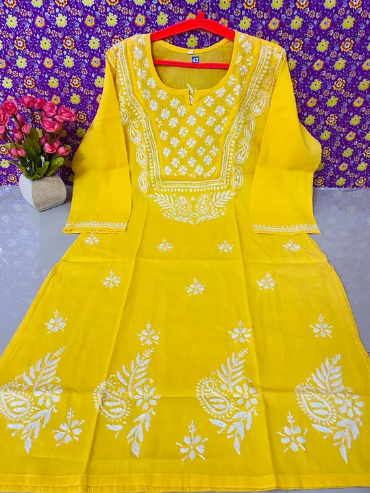Chikan kurti  uploaded by business on 11/16/2022