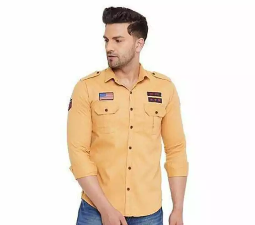 *Designer Cargo Heavy Cotton Shirts*

*Price 400*

*Free Shipping Free Delivery*

*Size: M,L, XL*

* uploaded by SN creations on 11/16/2022