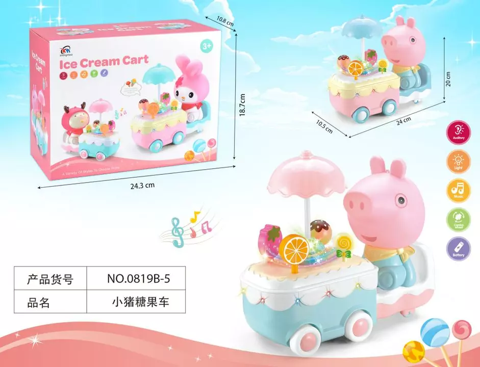 Ice cream cart uploaded by BHTOYS on 11/16/2022