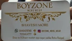 Business logo of BOYZONE MENS WEAR