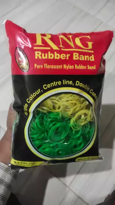 Pure nylon Rubber Band..water line, single color, natural  uploaded by Ring rubber Band whole saler on 11/16/2022