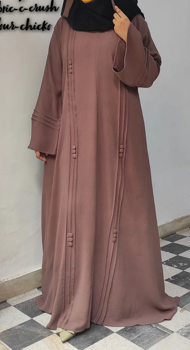 Cy curush fabric  uploaded by Wholesale Abaya  collection  on 11/16/2022