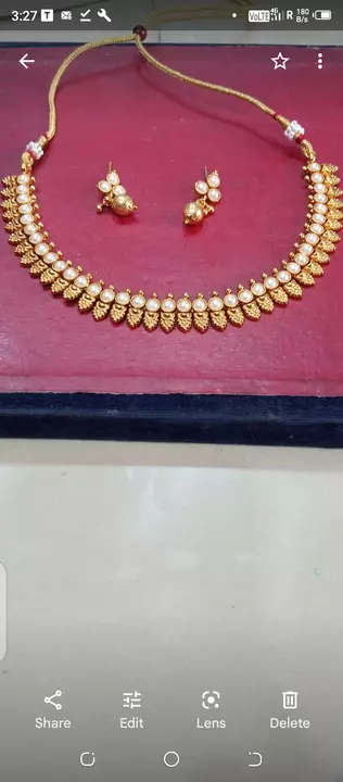 Necklace set for women  uploaded by Chhaya art on 11/16/2022