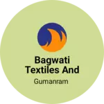 Business logo of bagwati textiles and readymade