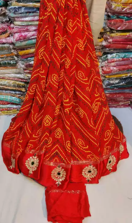 Post image Wholesale saree lehenga Jaipur contact number 7023703499