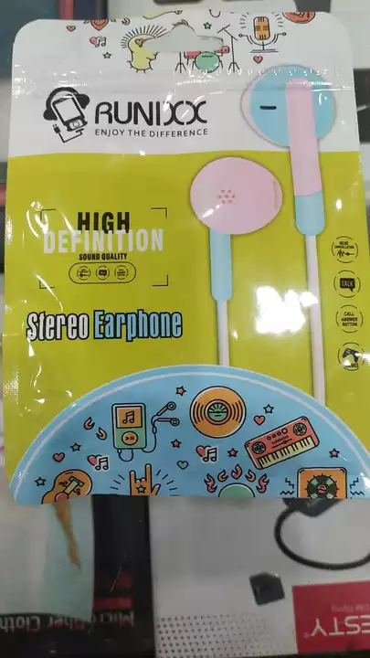 Runixx coloured iph earphone  uploaded by business on 11/17/2022