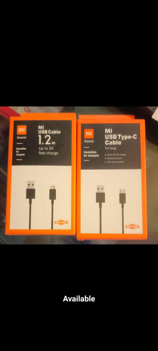 Mi copy cables of V8 and type c uploaded by business on 11/17/2022