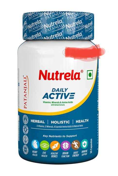 Patanjali Nutela daily active capules uploaded by business on 11/17/2022