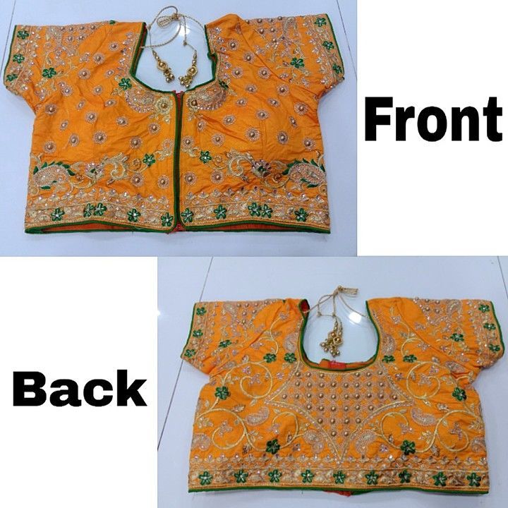 Designer heavy work blouse uploaded by Rudra fashion on 7/1/2020