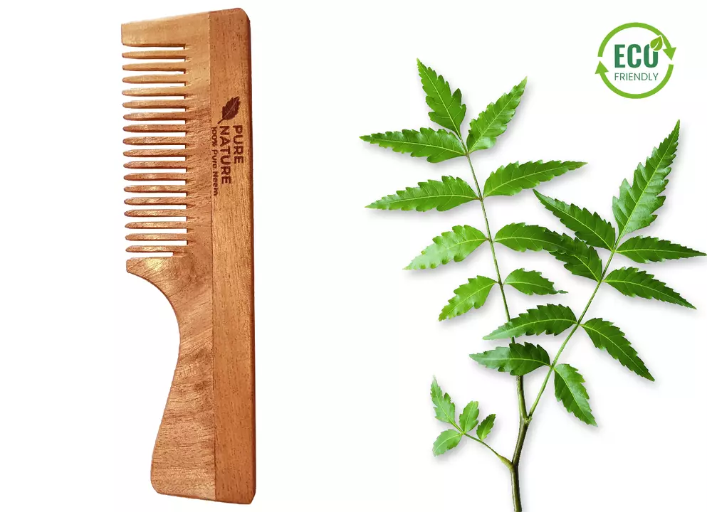 Neem wooden comb  uploaded by business on 11/17/2022