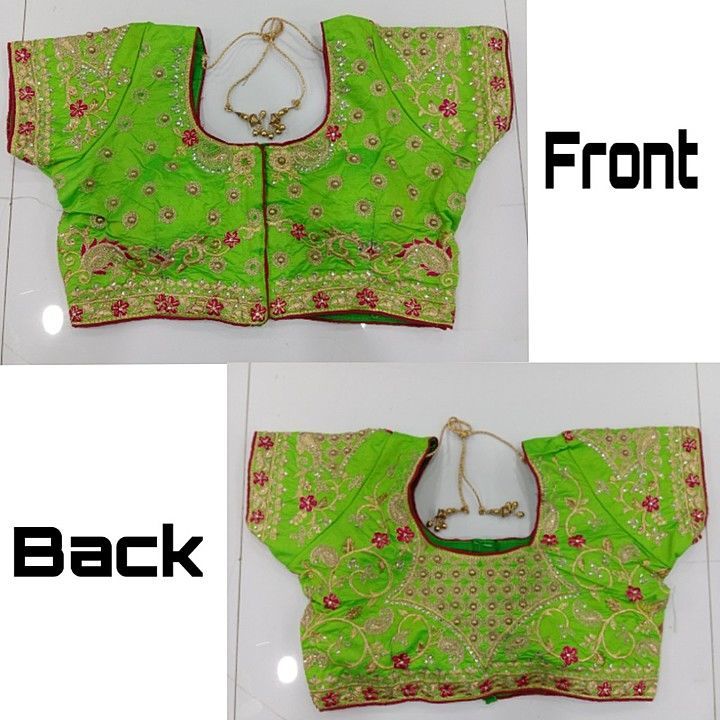 Designer heavy work blouse uploaded by Rudra fashion on 7/1/2020