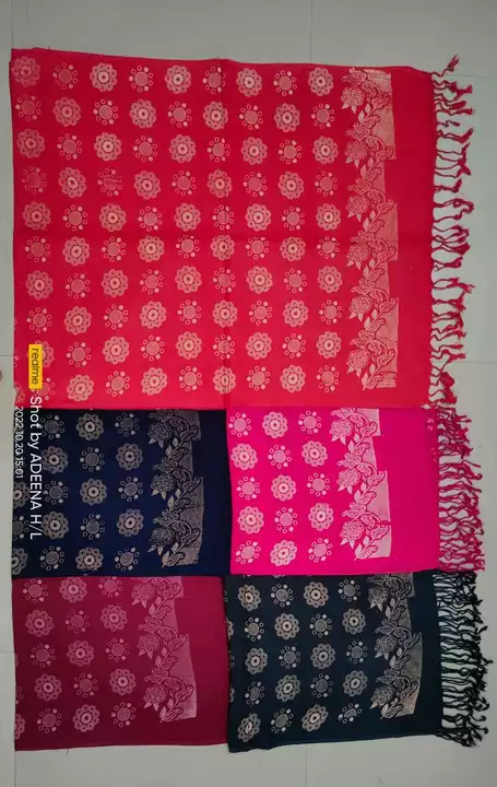 Reyon Discharge 28×72 6 colours contact no. uploaded by ADEENA HANDLOOM on 11/17/2022